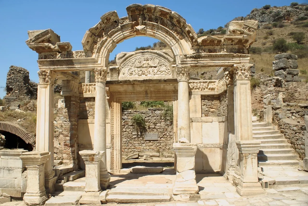 The Temple of Hadrian on Curetes Street